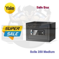 YALE SOLIS 250 MEDIUM FINGERPRINT SAFEBOX/ SAFE BOX