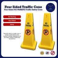 Safety Caution Warning Square Cone Sign Traffic No Parking Cone Prohibit Parking Sign