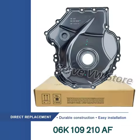 06K 109 210 AF Engine Timing Cover with Oil Seal for A3 A4 A6 Q5 TT Seat Scirocco Skoda Golf Tiguan 