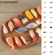 NORYX Simulation Sushi Model, Rice Ball Japanese Food Simulation Kitchen Toy, Shrimp Pretend Play Si