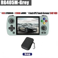 ANBERNIC RG405M คอนโซลเกมแบบพกพาโลหะหน้าจอ4นิ้วแอนดรอยด์12 Unisoc เสือเล่น T618รองรับเกม70000 512G P