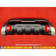 Toyota Hilux Revo Rogue 2020 (2.4) Front Bumper Guard Protector Cover PP [READY STOCK]