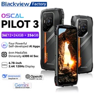 2025 Blackview OSCAL PILOT 3 Rugged Phone MTK 6300 12GB+256GB Telephone Portable 6.78" FHD+2.4K Disp