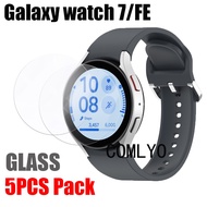 For Samsung Watch 7 44MM 40MM FE Tempered Glass Smart watch Screen Protector 9H 2.5D Film