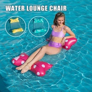 Gb Foldable Water Hammock Recliner Inflatable Floating Swimming Mattress Water Lounge Bed Bench Swimming Pool Party Toys