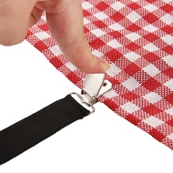 6-Sided Bed Sheet Clip 12 Clips Cover Solve The Problem Of Sheets Easily. Strap