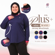 EXYZ COL. Stylish Sport Tee  *531* Plus Size / Active Wear / Emax BAJU SUKAN / SPORT WEAR MUSLIMAH