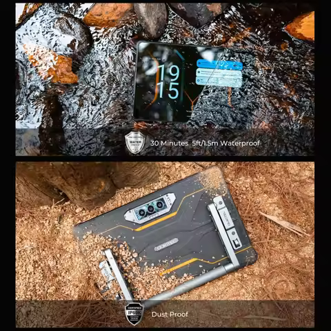 OUKITEL RT8 4G Rugged Tablet PC 6GB+256GB 11" 2K Display Android 13 MediaTek Helio G99 48MP Camera 2