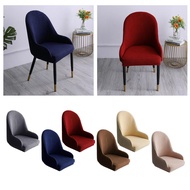 [szluzhen3gv] Wing Chair Cover Stretch Seat Cover Dining Home Chairs Seat Slipcover Removable
