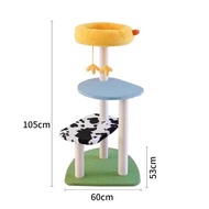 zeze | ต้นไม้แมวใช้ได้ทุกฤดูกาลพร้อมรัง ประหยัดพื้นที่