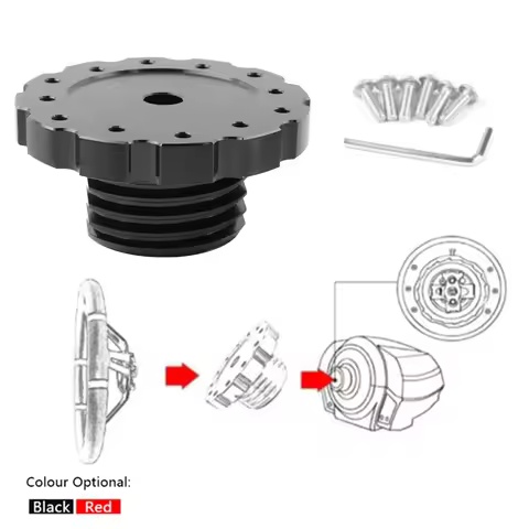 Universal Car Gaming Steering Wheel Adapter for Thrustmaster TX, T300, T500, TS Compatible with Alum