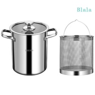 Blala Deep Fat Fryer Stainless Steel Material Fryer Pot Deep Fryer for Kitchen Cooking