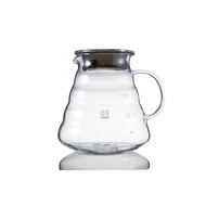 HARIO V60 Glass Server 800 Clear 800ml, for 2 to 6 cups, Microwave Safe XGSR-80-TBDirect From Japan
