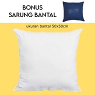 PREMIUM SOFA CUSHION 50X50 SILICON CHAIR CUSHION