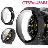 PC Full Protective Case For Huawei watch GT6Pro GT 6Pro Glass Screen Protector Cover Hard Shell Bump