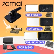 [ORIGINAL] 70MAI PRO M300 1S M500 Bracket Holder Sticker A500S A800 4K Plastic Mount Dashcam Mount H