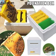 KATAKAN Beekeeper Garden Pollination Box, Beekeeping Equipment Waterproof Queen Bee Breeding Box, Bo