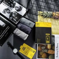 GV8i 3 pcs Men's Boxer Underwear 5d Magnetic All Size Boys Fasihion Mu0020 Multi-color Or-i