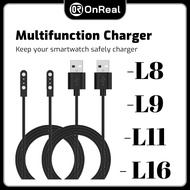 OnReal Microwear L8/ L9/ L11/ L16 /L13 / L19 Charger Smart Watch Charger Universal USB Charger Magne