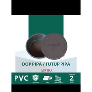 Asvira 2" PVC Pipe Cap Connector 2" PVC Pipe Cap/ Asvira 2 Inch PVC Pipe Cap/