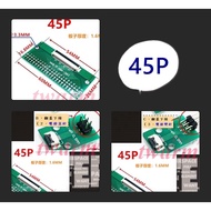 FPC 45PIN Adapter Board+Inline Pin, FFC To 2.54mm Pin Header, Inline Plug 0.5mm Spacing Socket