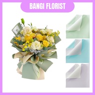 (20PCS) BIG 2 TONE Waterproof Flower Wrapping Paper Bouquet Florist Wrap Wrapper Kertas Pembalut Bun