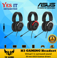 Asus TUF Gaming H3 gaming headset for PC, PS4, Xbox One and Nintendo Switch ( Silver / Gun Metal / R