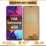 LCD SAMSUNG A50 Original lcd hp Layar Sentuh Fullset ori 100% Glass Touchscreen Digitizer COD Pengir