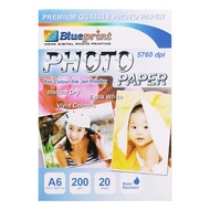 Blueprint BP-GPA6200 Photo Paper A6 200gsm 1 Pack contains 20 sheets