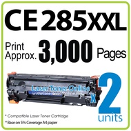 2 Units Compatible Laser Toner Cartridge CE285A 285 85A / CB435A 435 35A & Canon 325 Canon 312 / Car