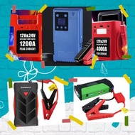 全新 多款式 12V 24V 汽車應急啟動電池 救車寶 過江龍 壞電救星 jump starter 免拖車 電油/柴油車 私家車 電單車 貨van 中型重型 旅遊巴 發電機 工程車 內置氣泵款式 送貨面交或順豐/智能櫃