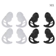 NEX Silicone Earhooks for Sony WF-1000XM3 WI-1000X Sports Headphone SML 3 Pair Replacement Soft Silicone Earbud Hooks