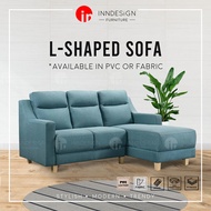 3 SEATER L-SHAPED FABRIC SOFA (FREE DELIVERY AND INSTALLATION)