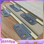 100PCS WPC Clips | Stainless Steel Wall Board & Ceiling Fluted Cladding Clip | For WPC Installation