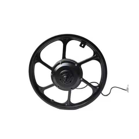 16" 36V/48V 350W-400W Waterproof Brushless Geared Motor Folding E-Bike Kit, 8/9-Pin IP54 for Electri