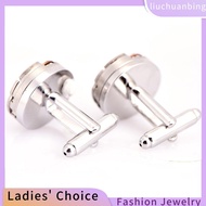 [COD] liuchuanbing Jewellery 1 cặp cổ điển Mens Khuy măng sét xem phong trào Cuff liên kết đám cưới 