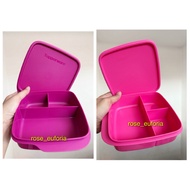Tupperware Jolly Tup 1L and Lolli Tup divided lunch box 550ml 1 unit new Bento Set ready stock