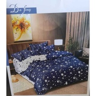 Adrian‘s Comforter Set 7-in-1 Ropol Patchwork SuperQueen/Berkualiti Tinggi / Murah/Selimut lembut