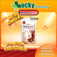 GRAINLIVE CHOCOLATE & BELGIAN CHOCOLATE W/CRISPY BALL MEAL REPLACEMENT 800G - NUTRITIOUS MULTIGRAIN 