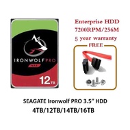 seagate ironwolf pro 3.5" 4TB/12TB/14TB/16TB NAS HDD Hard Disk Drive For RAID Network CCTV PC Multim