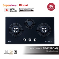 Rinnai Kompor Gas Tanam 3 Tungku - RB773ROG | RB-773ROG