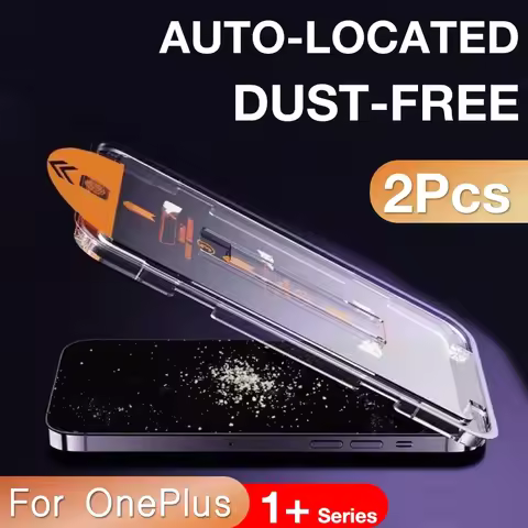2Pcs For Oneplus 9RT 9R 8T 7T 9 7 6 6T ACE PRO One Plus Screen Protector Tempered Glass Easy Install