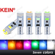 KEIN 5PCS T5 Led Meter Bulb W3W Dashboard Led Light 17 73 74 Car Interior Instrument Dash Neo Wedge 