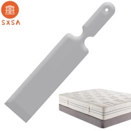 SXSA พลาสติกทำจากพลาสติก ผ้าปูเตียงไม้พาย สีขาวขาว สีเทาและสีเทา ลิฟต์เสริมที่นอน การประหยัดแรงงาน อุปกรณ์เสริมเตียง สำหรับการเปลี่ยนแผ่น