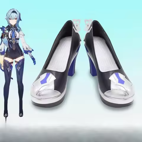 Genshin Impact Eula Cosplay Shoes Anime Genshin Impact Women Boots