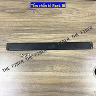 Rack cabinet mounted 1U/2U shield 19"