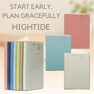 HIGHTIDE 2026 B6 Block Planner – Papillon Ivory Monthly Diary Starts Oct 2025