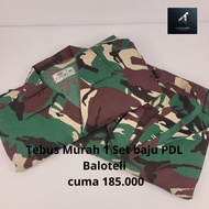 Seragam TNI PDL Baloteli Baju Doreng Baloteli | Baju Loreng TNI Malvinas Bahan Balotelli | Baju Dore