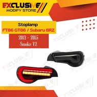 terlaris STOPLAMP TOYOTA FT86/GT86 SUBARU BRZ V2 2013 - 2015 SMOKE