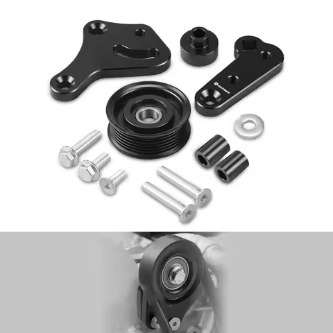 For LS1 Manual Belt Tensioner w/Pulley, for 1998-02 Camaro Z28 SS Firebird Formula Trans Am WS6 LS L